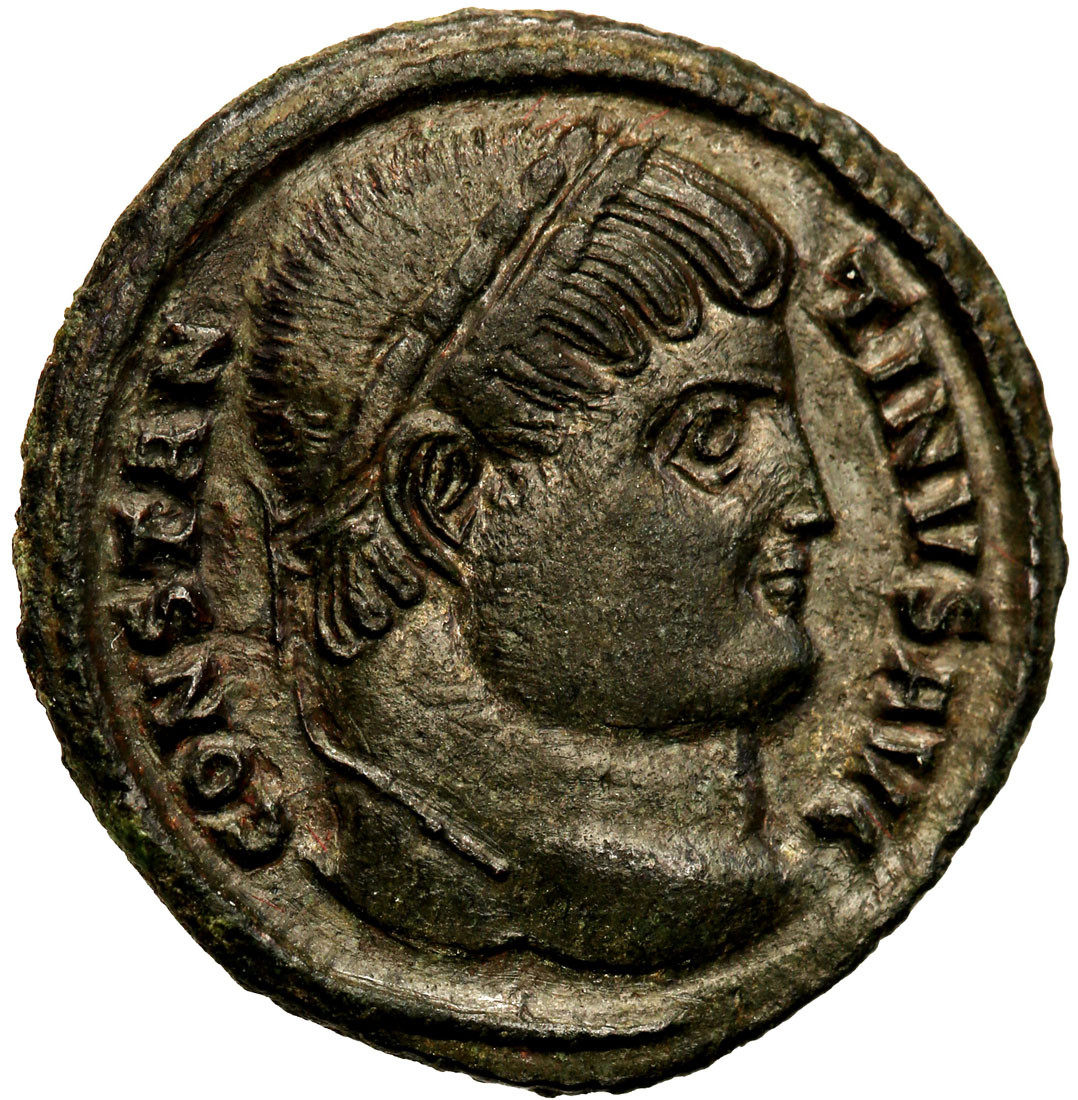 Cesarstwo Rzymskie. Konstantyn I Wielki (307-337). Follis 326-328, Tesaloniki